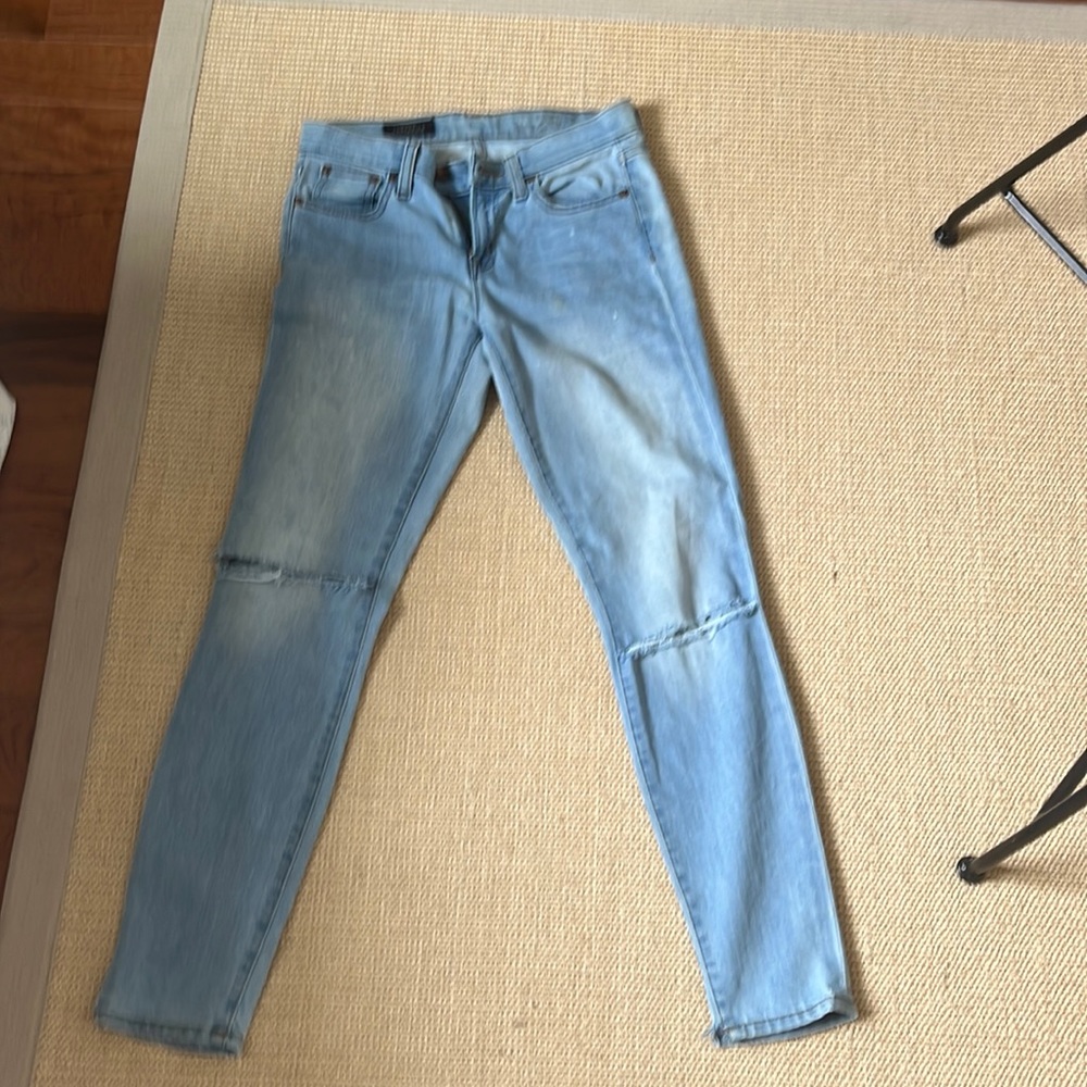 Size 26 toothpick J. Crew jeans